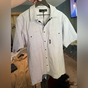 Truewerk Button Down Short Sleeve Work Shirt